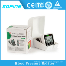 Tipo de muñeca digital automático de presión arterial Monitor